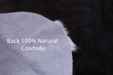 Natural Hair-On Cowhide Rug - 7' 6" X 6' 6" - Golden Nile