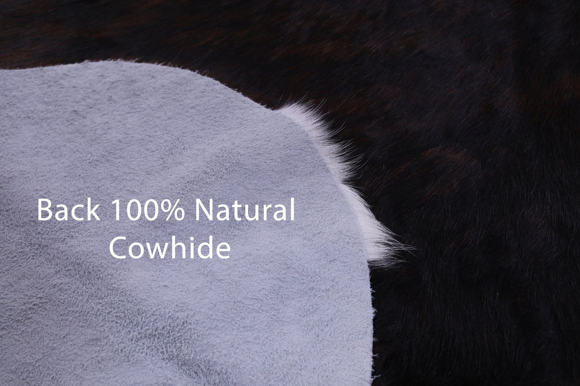 Natural Hair-On Cowhide Rug - 7' 6" X 6' 6" - Golden Nile