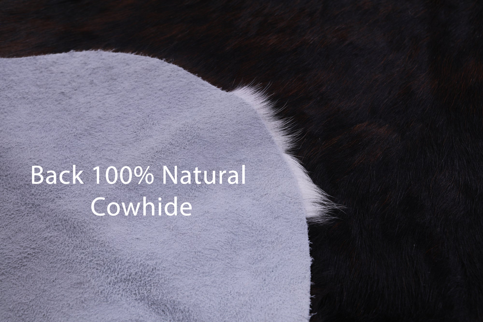 Natural Hair-On Cowhide Rug - 7' 6" X 6' 6" - Golden Nile