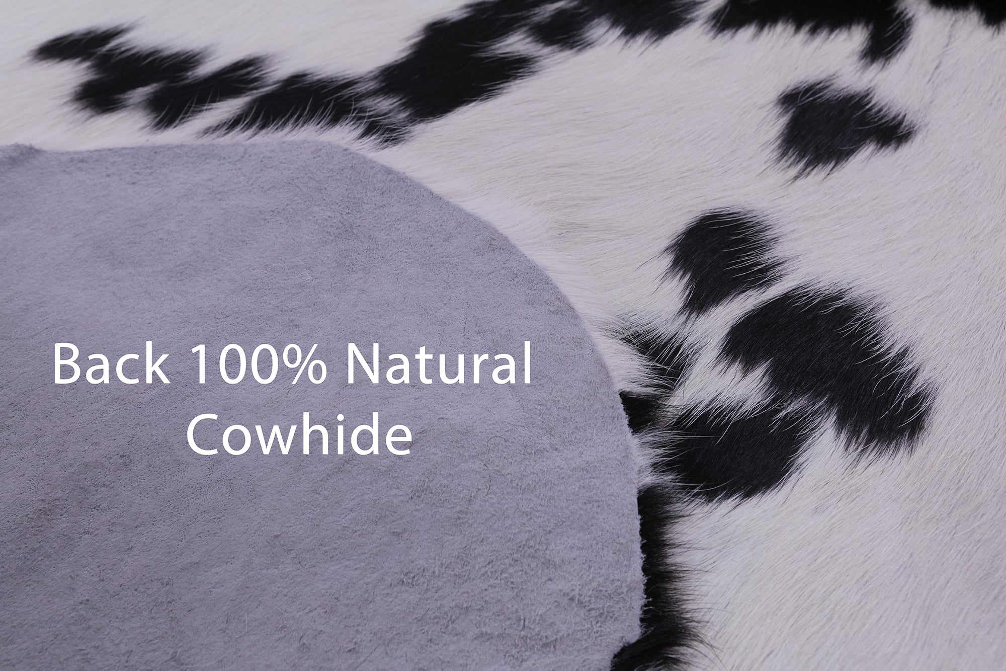 Natural Hair-On Cowhide Rug - 6' 11" X 5' 6" - Golden Nile