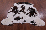 Natural Hair-On Cowhide Rug - 7' 0" X 6' 4" - Golden Nile