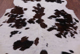 Natural Hair-On Cowhide Rug - 7' 0" X 6' 4" - Golden Nile