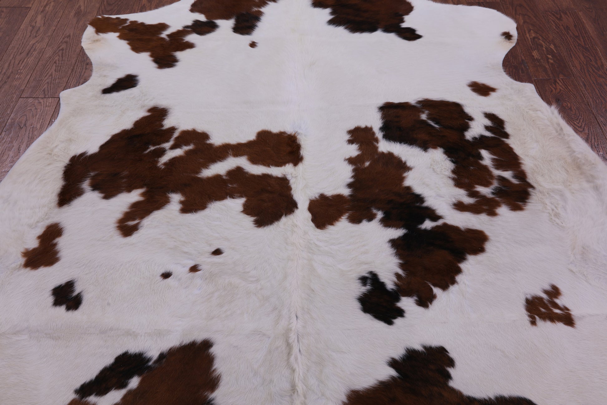 Natural Hair-On Cowhide Rug - 6' 8" X 5' 11" - Golden Nile