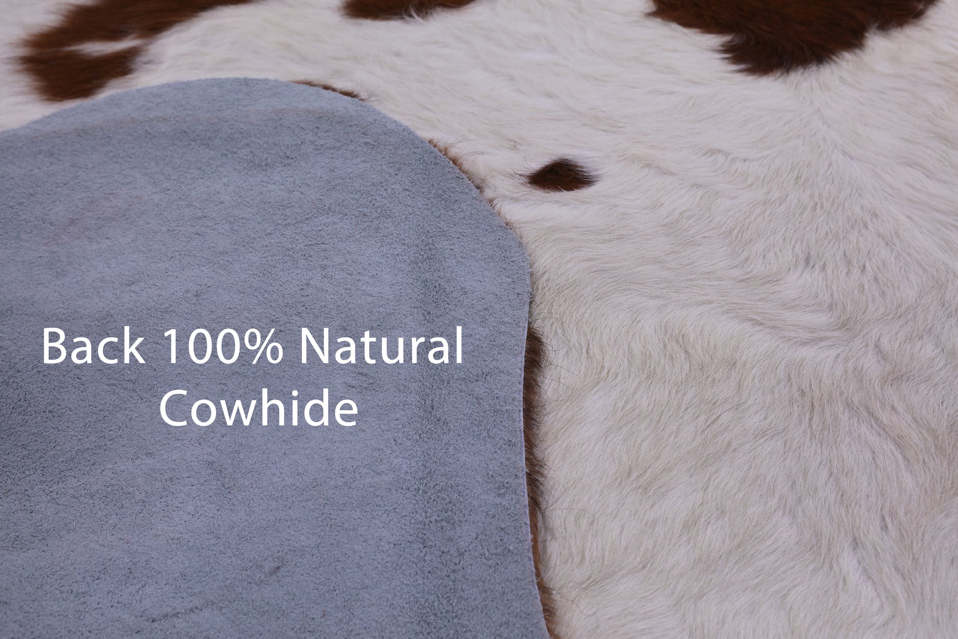 Natural Hair-On Cowhide Rug - 6' 8" X 5' 11" - Golden Nile