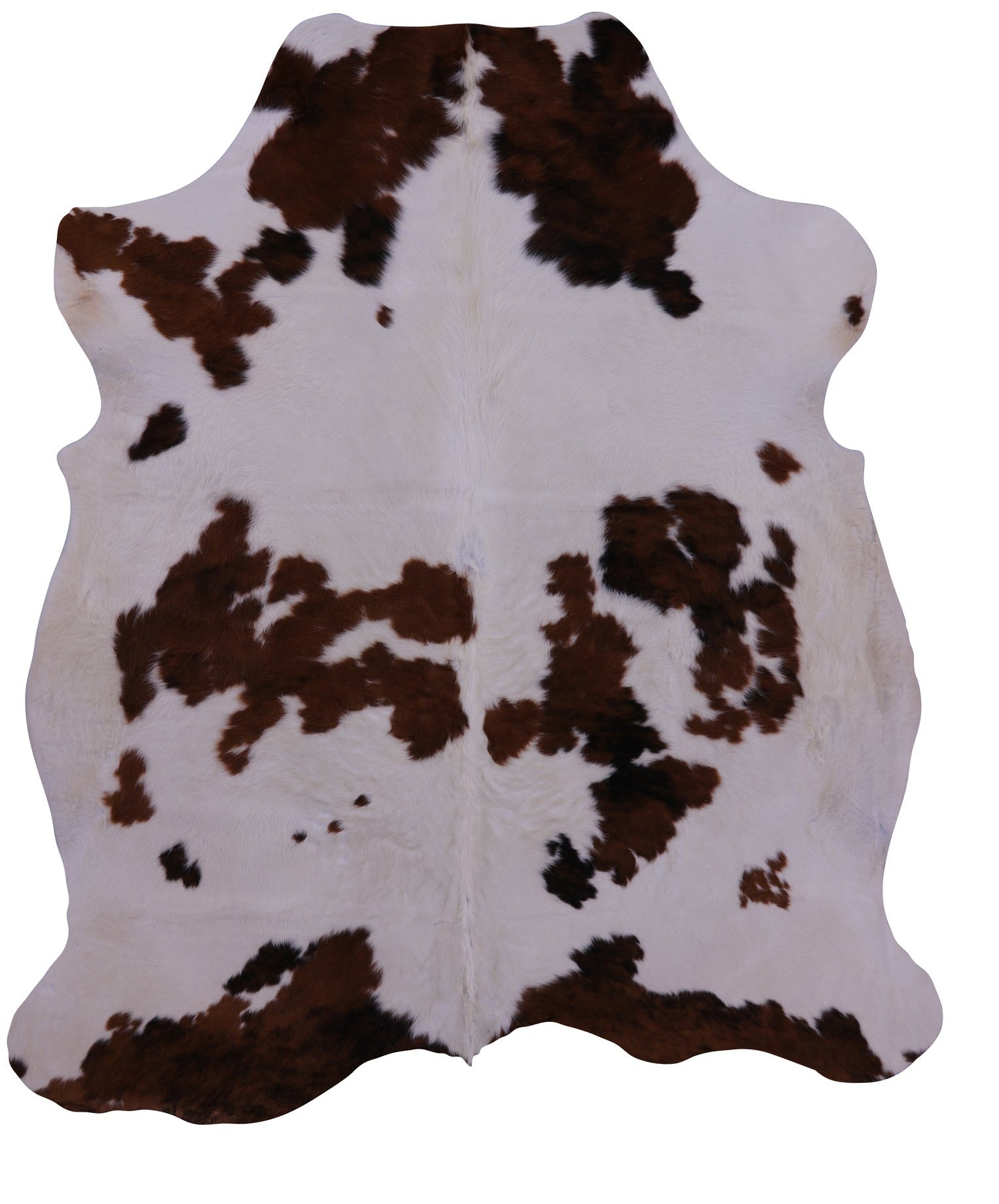 Natural Hair-On Cowhide Rug - 6' 8" X 5' 11" - Golden Nile