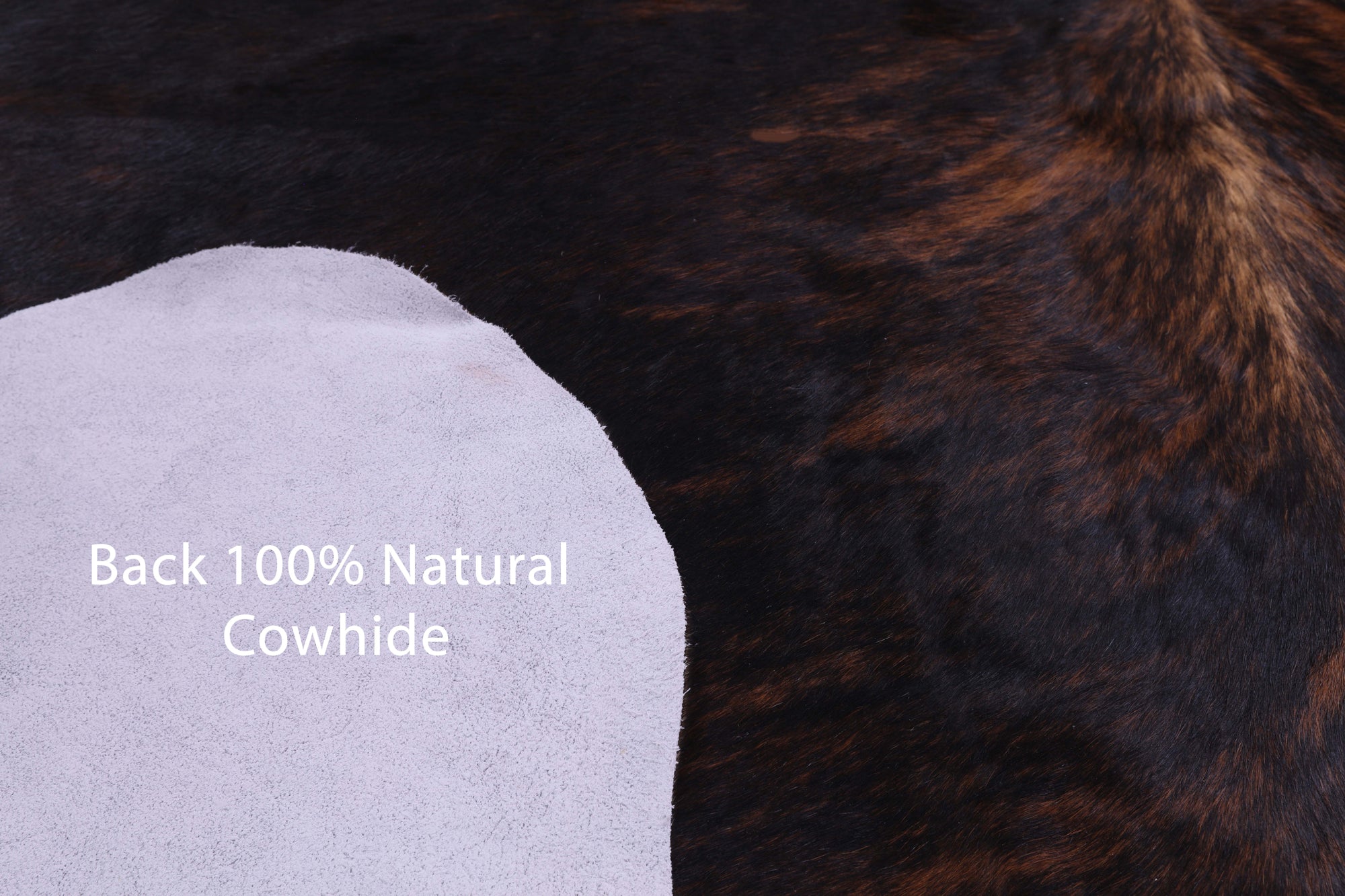 Natural Hair-On Cowhide Rug - 7' 3" X 5' 11" - Golden Nile