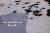 Natural Hair-On Cowhide Rug - 6' 8" X 6' 1" - Golden Nile