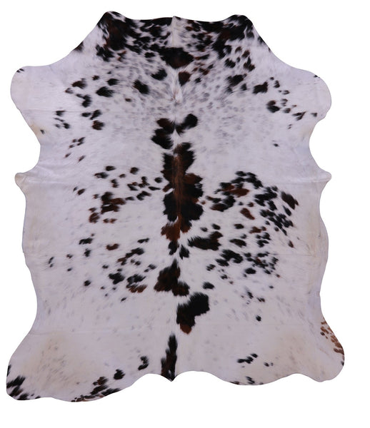 Natural Hair-On Cowhide Rug - 6' 8" X 6' 1" - Golden Nile