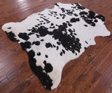 Natural Hair-On Cowhide Rug - 7' 2" X 5' 10" - Golden Nile