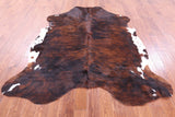 Natural Hair-On Cowhide Rug - 7' 5" X 6' 4" - Golden Nile