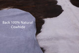 Natural Hair-On Cowhide Rug - 7' 1" X 5' 11" - Golden Nile