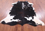 Natural Hair-On Cowhide Rug - 7' 3" X 6' 5" - Golden Nile