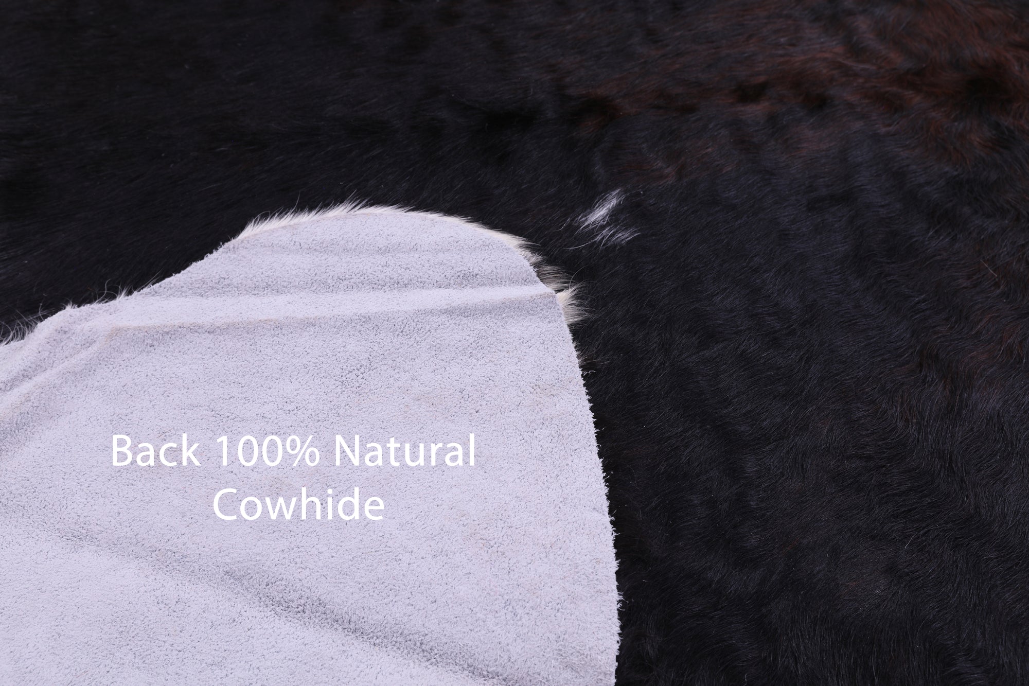Natural Hair-On Cowhide Rug - 7' 3" X 6' 5" - Golden Nile