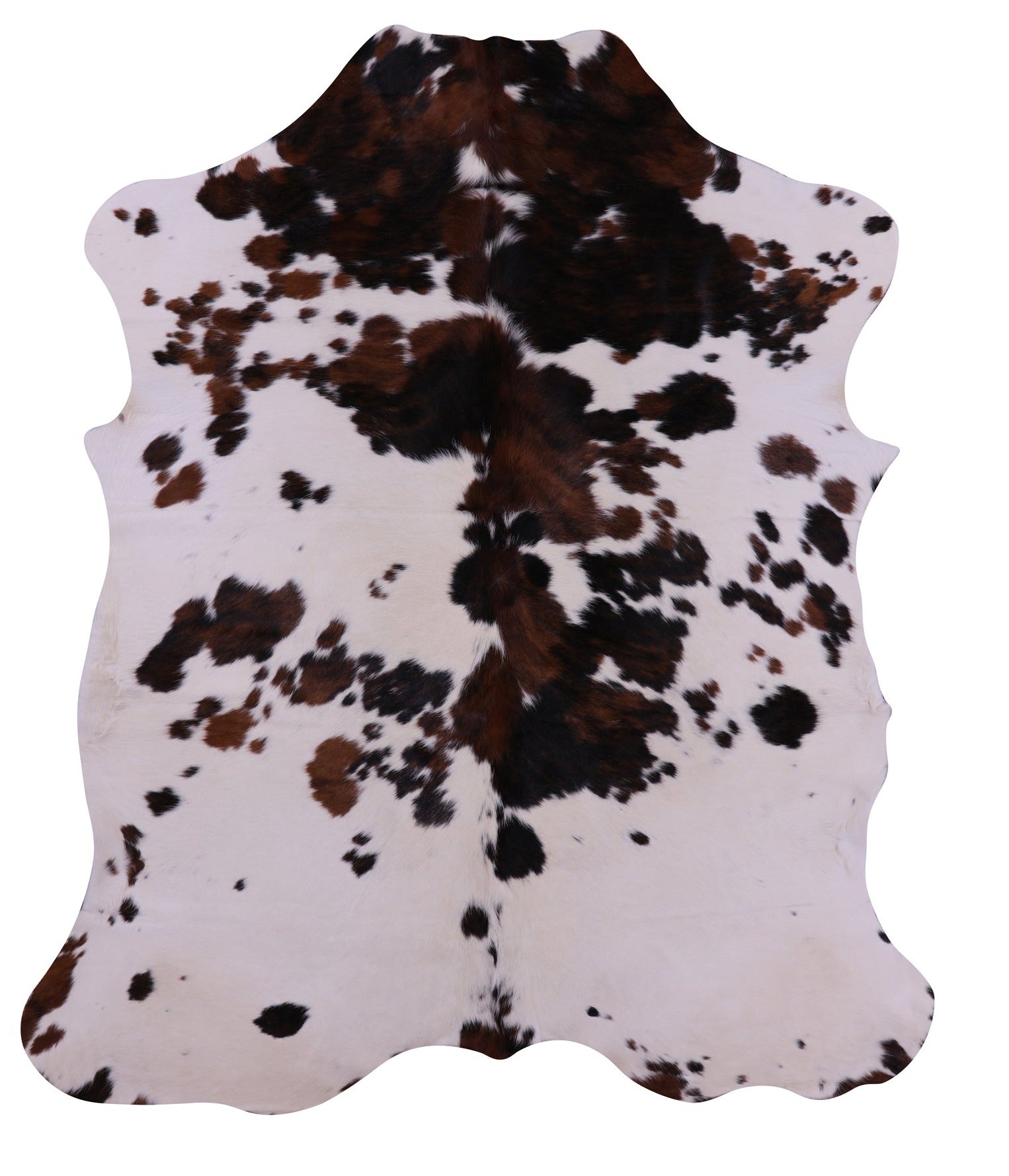 Natural Hair-On Cowhide Rug - 7' 0" X 5' 11" - Golden Nile