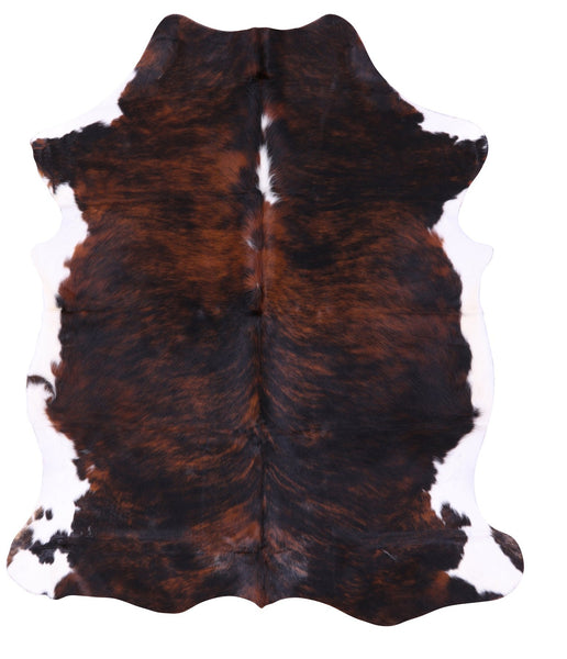 Natural Hair-On Cowhide Rug - 7' 0" X 5' 11" - Golden Nile