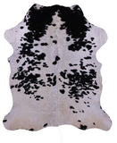Natural Hair-On Cowhide Rug - 7' 4" X 6' 6" - Golden Nile