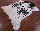 Natural Hair-On Cowhide Rug - 7' 4" X 6' 6" - Golden Nile