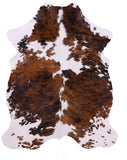 Natural Hair-On Cowhide Rug - 7' 0" X 5' 8" - Golden Nile