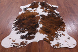 Natural Hair-On Cowhide Rug - 7' 0" X 5' 8" - Golden Nile