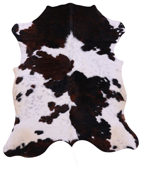 Natural Hair-On Cowhide Rug - 6' 11" X 6' 5" - Golden Nile