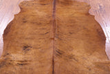 Natural Hair-On Cowhide Rug - 6' 7" X 5' 5" - Golden Nile