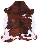 Natural Hair-On Cowhide Rug - 6' 8" X 6' 0" - Golden Nile