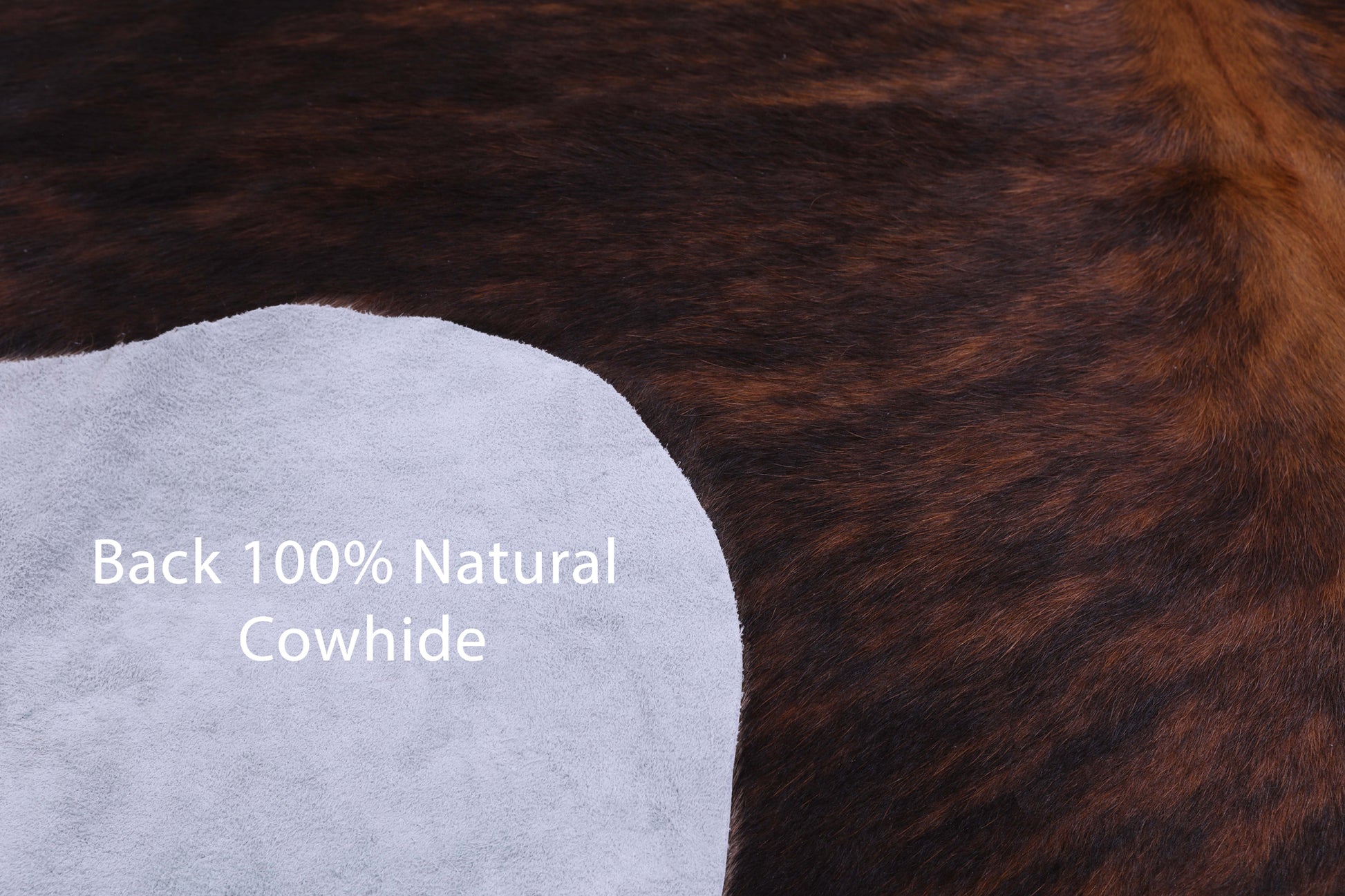 Natural Hair-On Cowhide Rug - 6' 9" X 5' 8" - Golden Nile