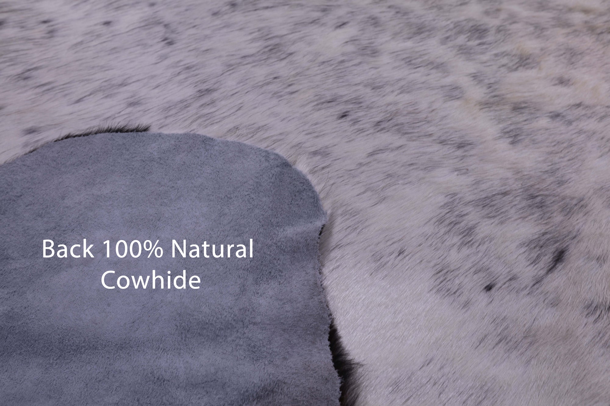 Natural Hair-On Cowhide Rug - 7' 10" X 7' 2" - Golden Nile