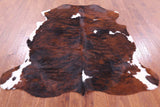 Natural Hair-On Cowhide Rug - 6' 10" X 6' 4" - Golden Nile