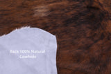 Natural Hair-On Cowhide Rug - 7' 0" X 6' 4" - Golden Nile