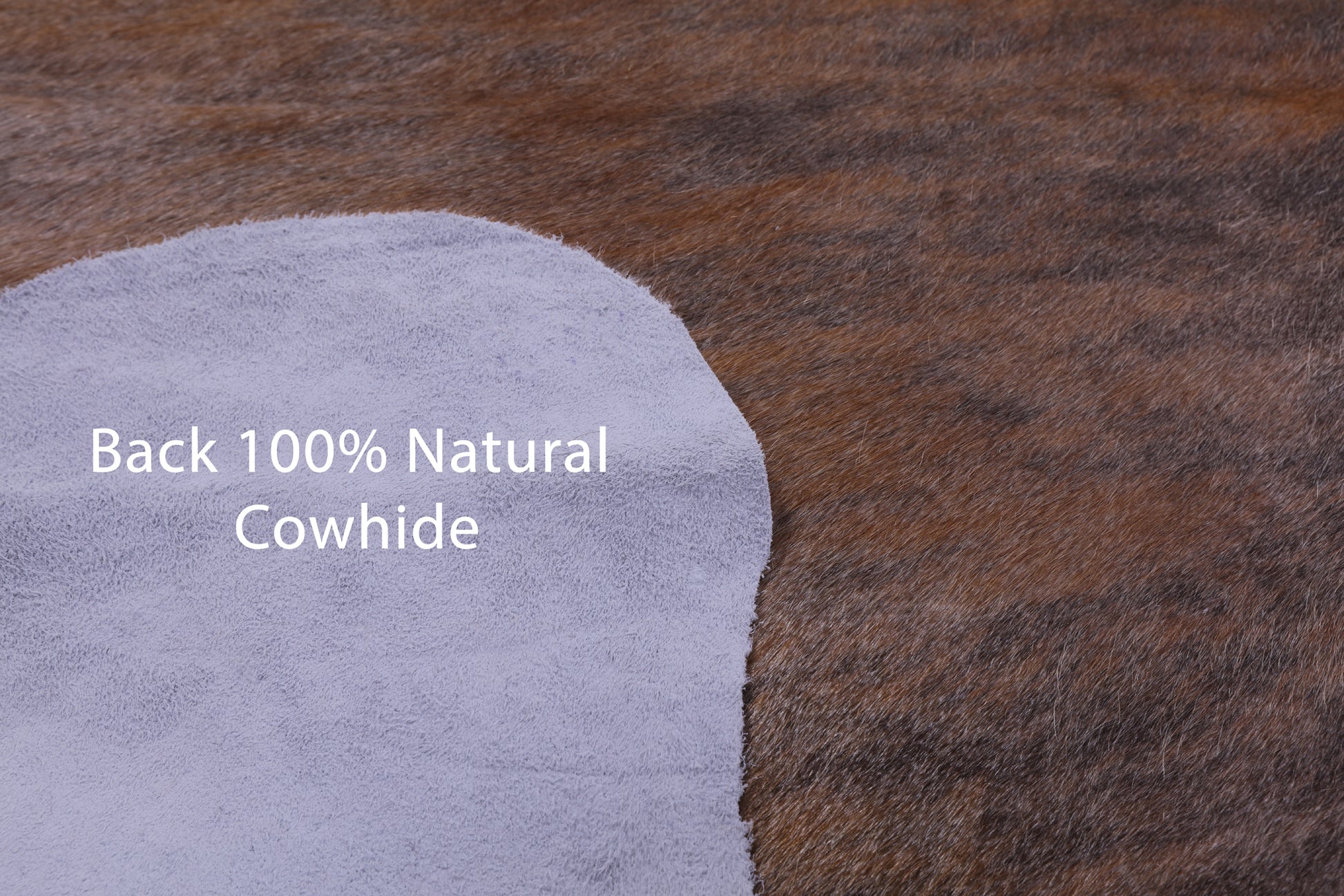 Natural Hair-On Cowhide Rug - 7' 1" X 5' 11" - Golden Nile