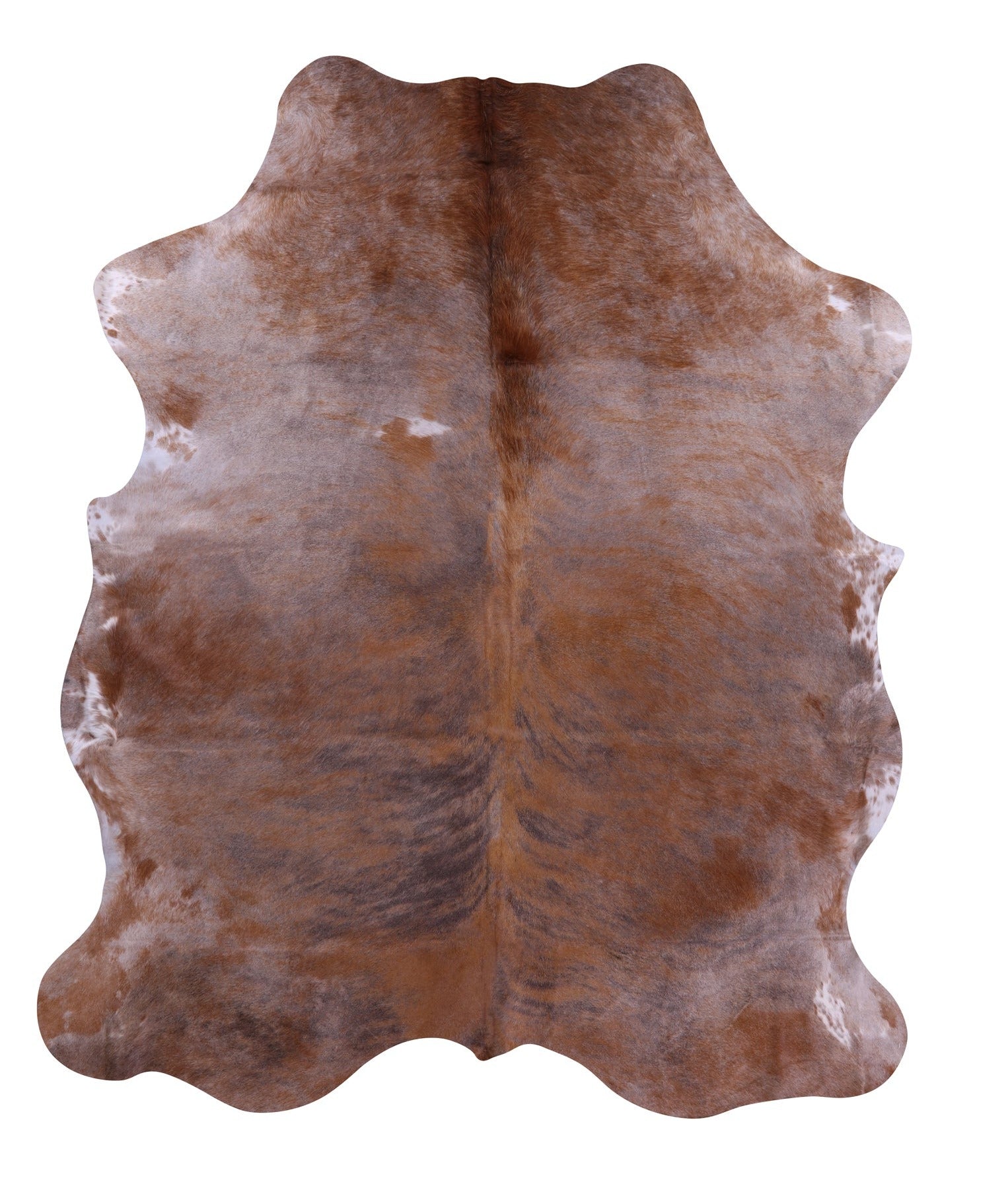 Natural Hair-On Cowhide Rug - 7' 1" X 5' 11" - Golden Nile
