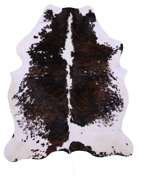Natural Hair-On Cowhide Rug - 7' 0" X 6' 0" - Golden Nile