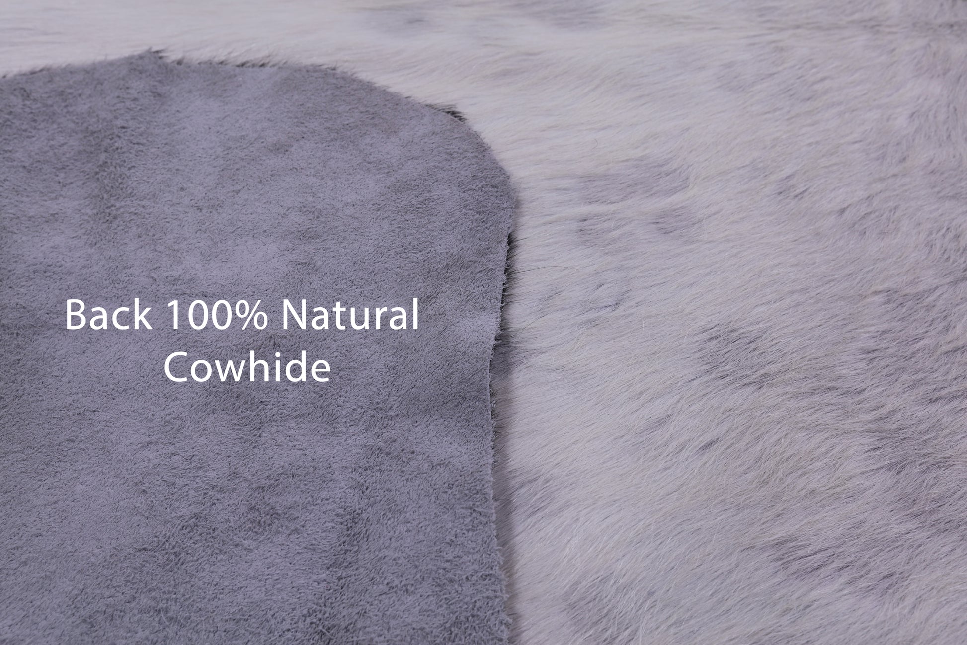 Natural Hair-On Cowhide Rug - 7' 0" X 6' 7" - Golden Nile