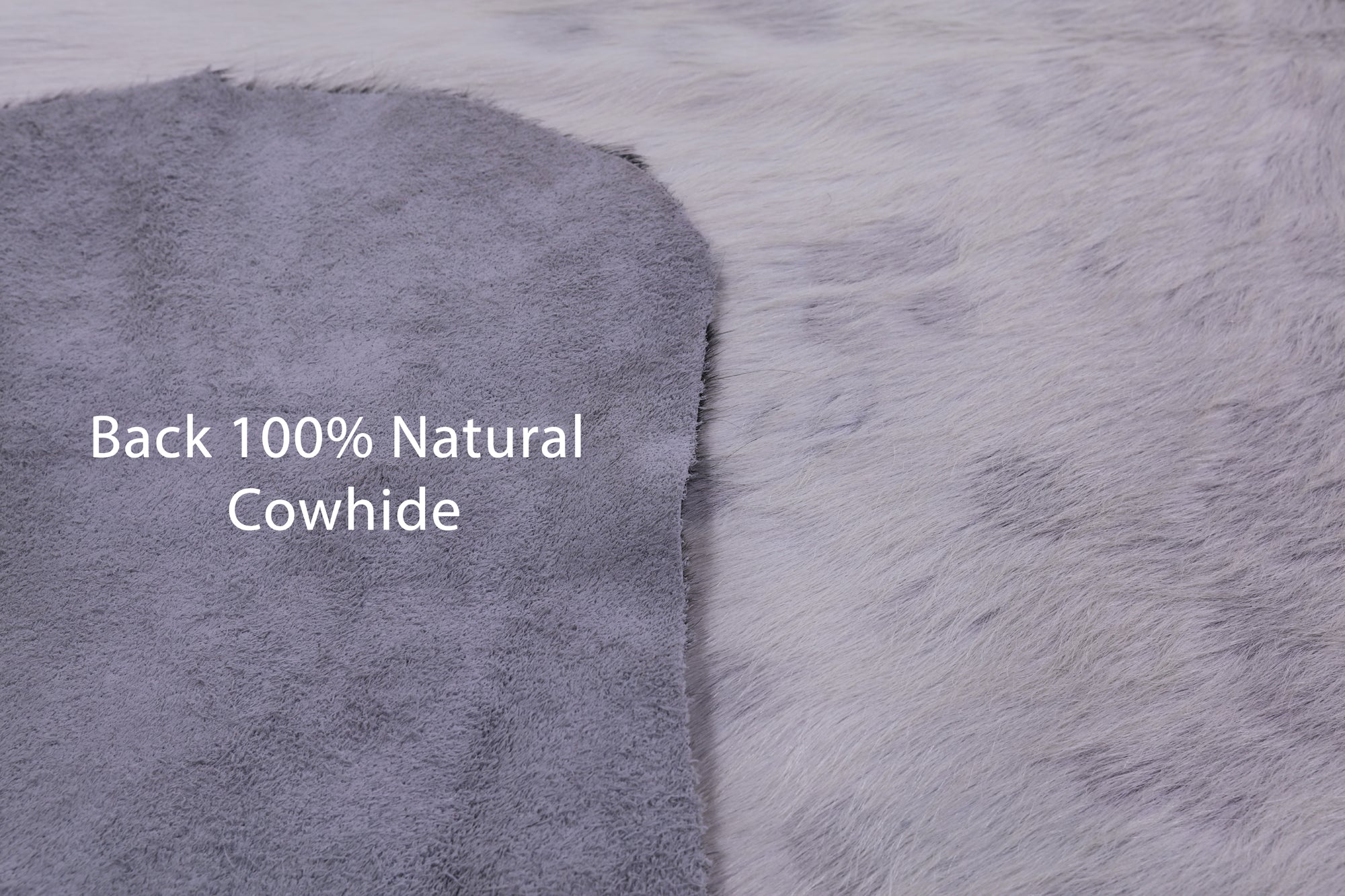 Natural Hair-On Cowhide Rug - 7' 0" X 6' 7" - Golden Nile