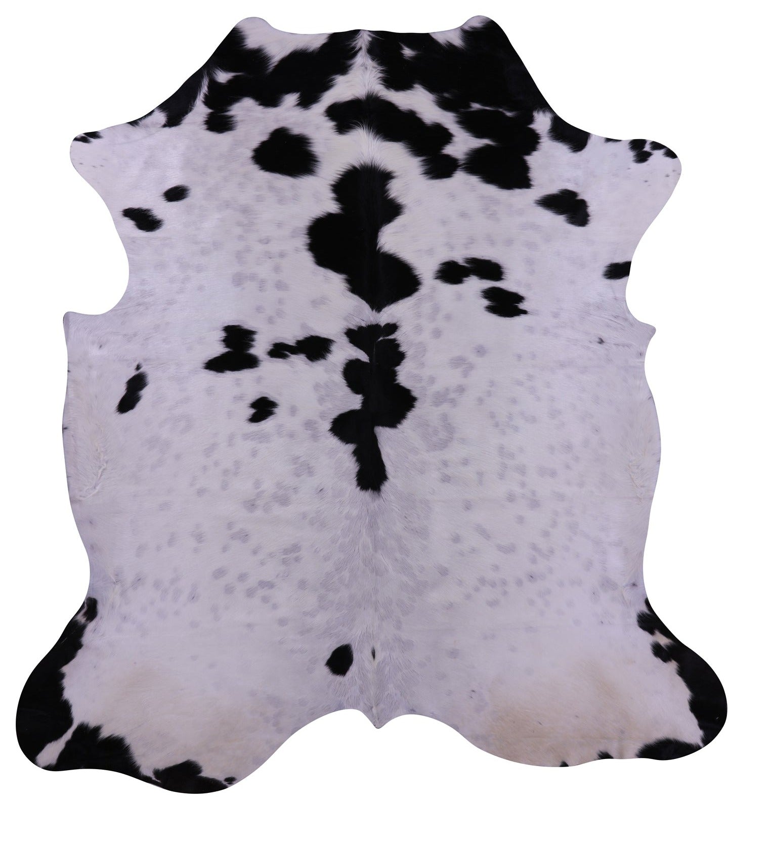 Natural Hair-On Cowhide Rug - 7' 0" X 6' 7" - Golden Nile