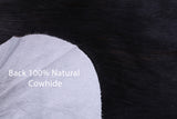 Natural Hair-On Cowhide Rug - 6' 8" X 6' 6" - Golden Nile