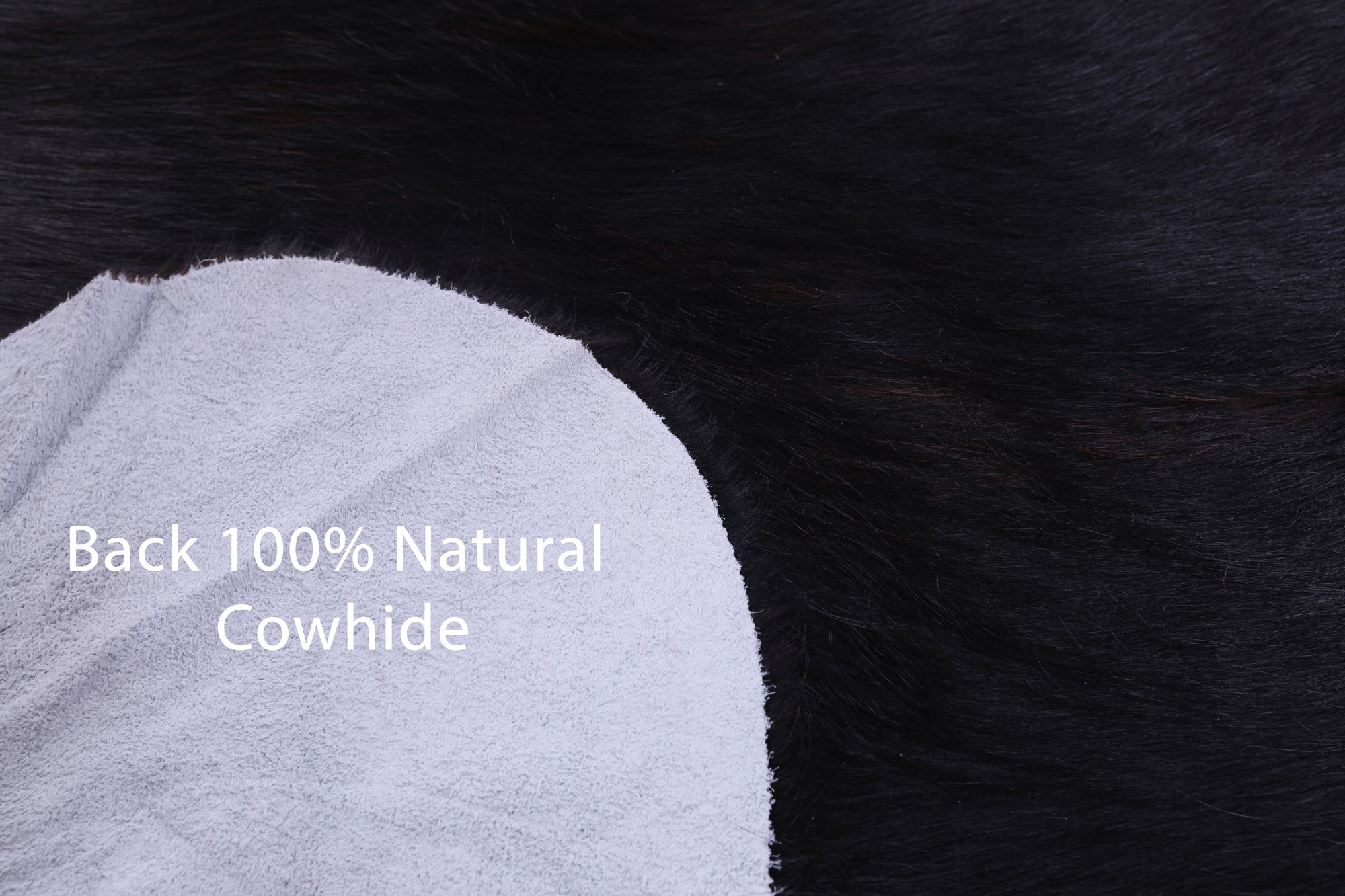 Natural Hair-On Cowhide Rug - 6' 8" X 6' 6" - Golden Nile
