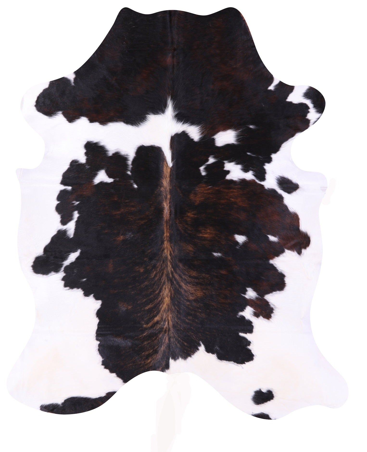 Natural Hair-On Cowhide Rug - 7' 6" X 6' 3" - Golden Nile