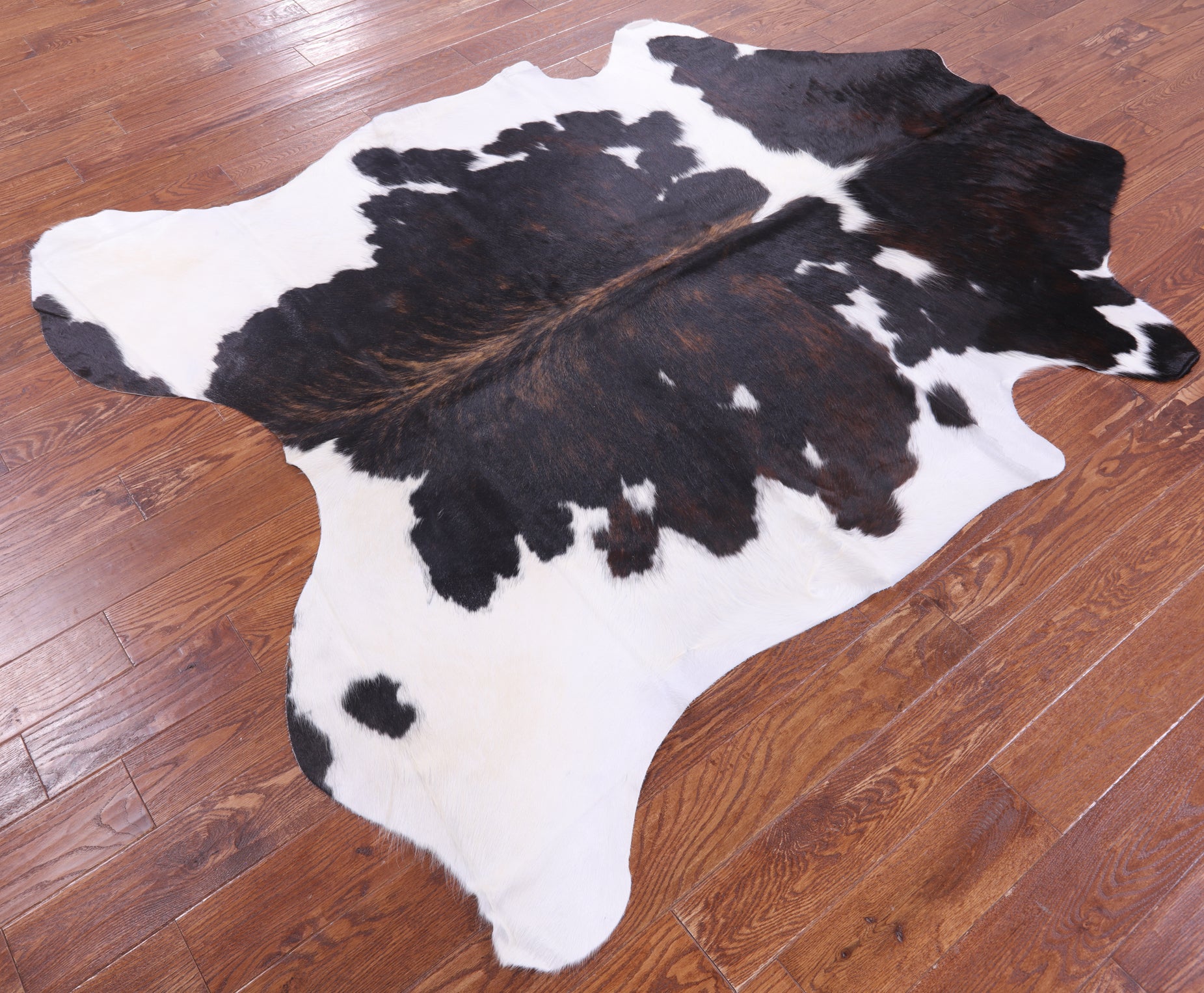 Natural Hair-On Cowhide Rug - 7' 6" X 6' 3" - Golden Nile