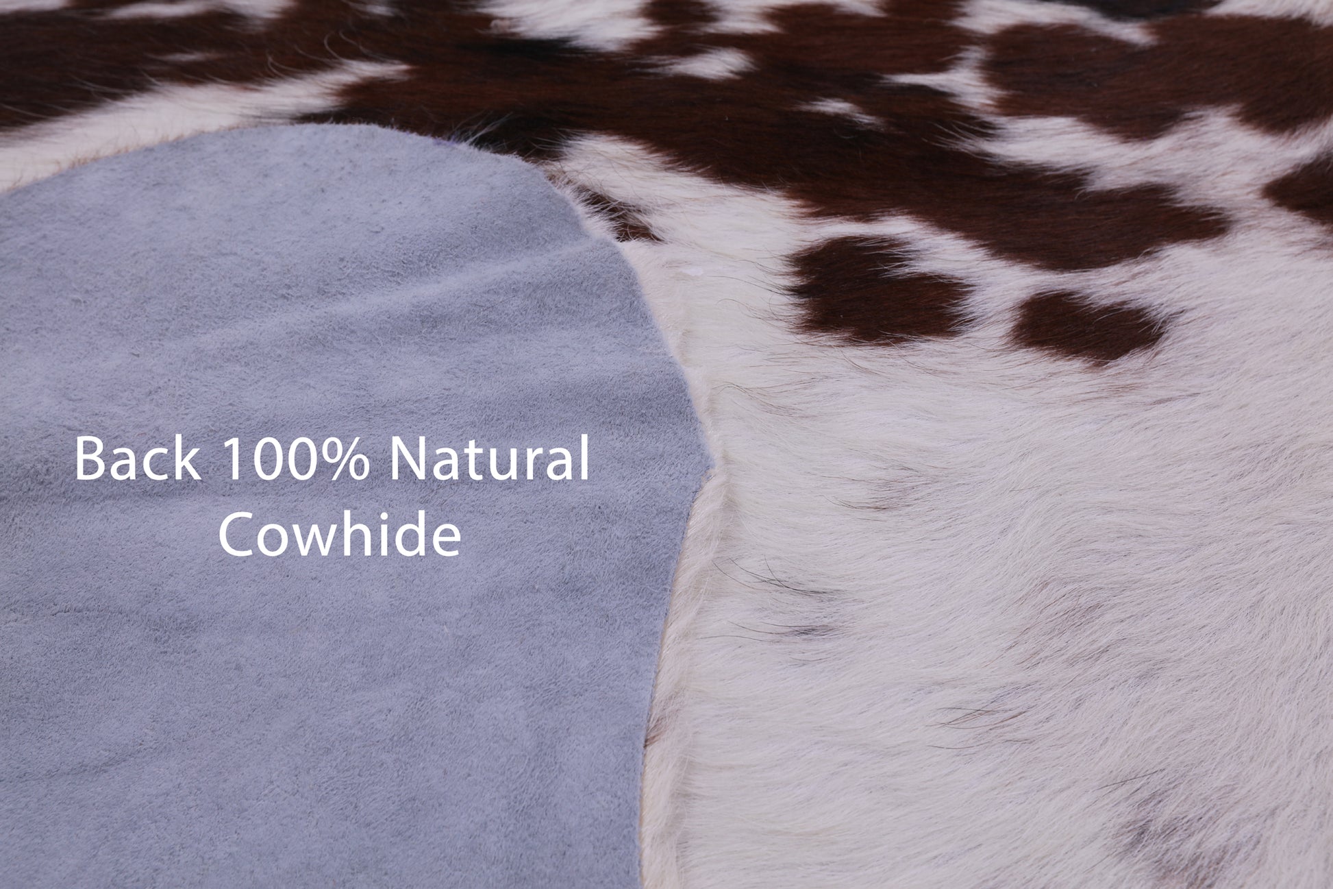 Natural Hair-On Cowhide Rug - 7' 1" X 6' 4" - Golden Nile