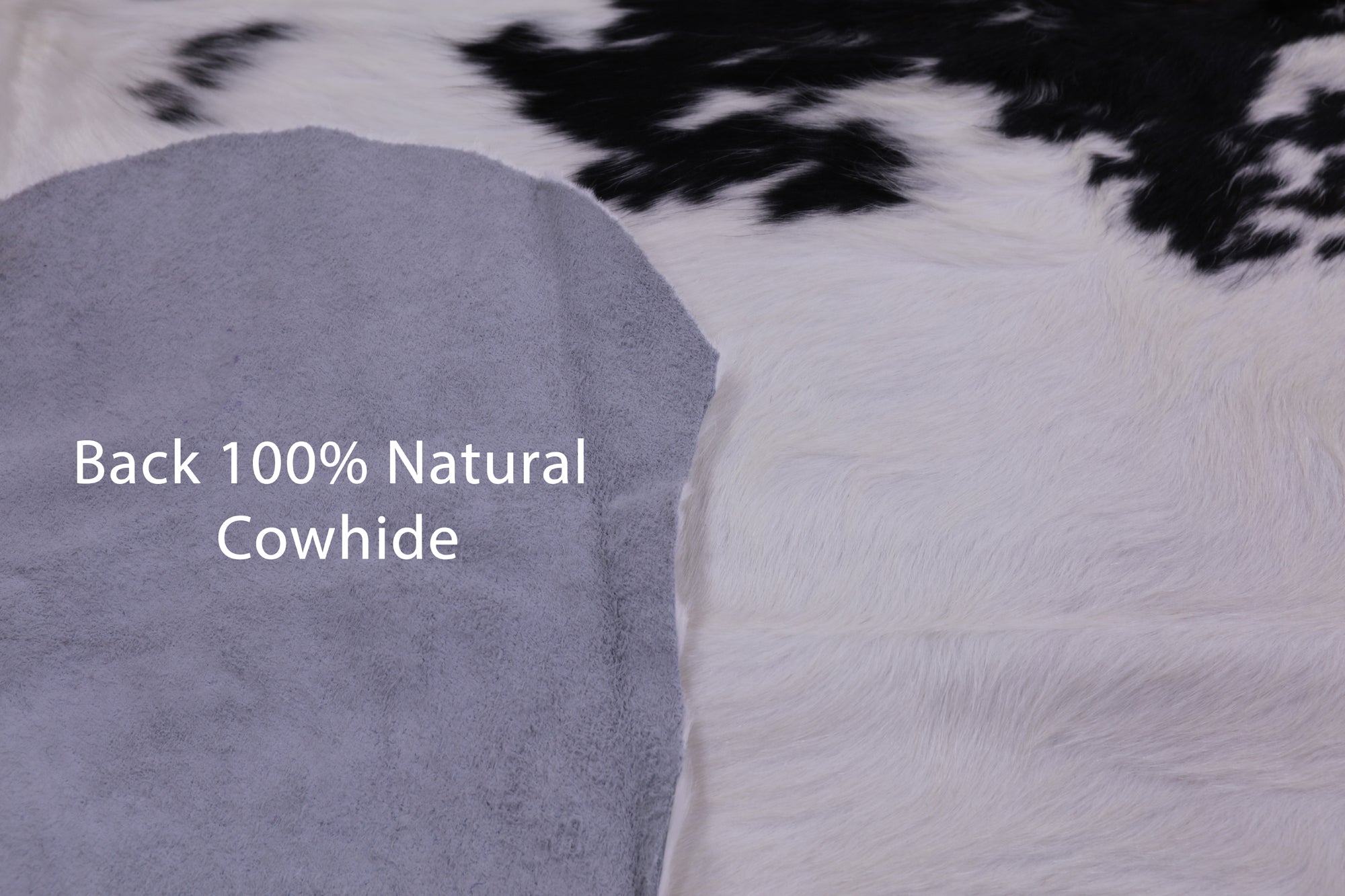 Natural Hair-On Cowhide Rug - 7' 1" X 6' 10" - Golden Nile
