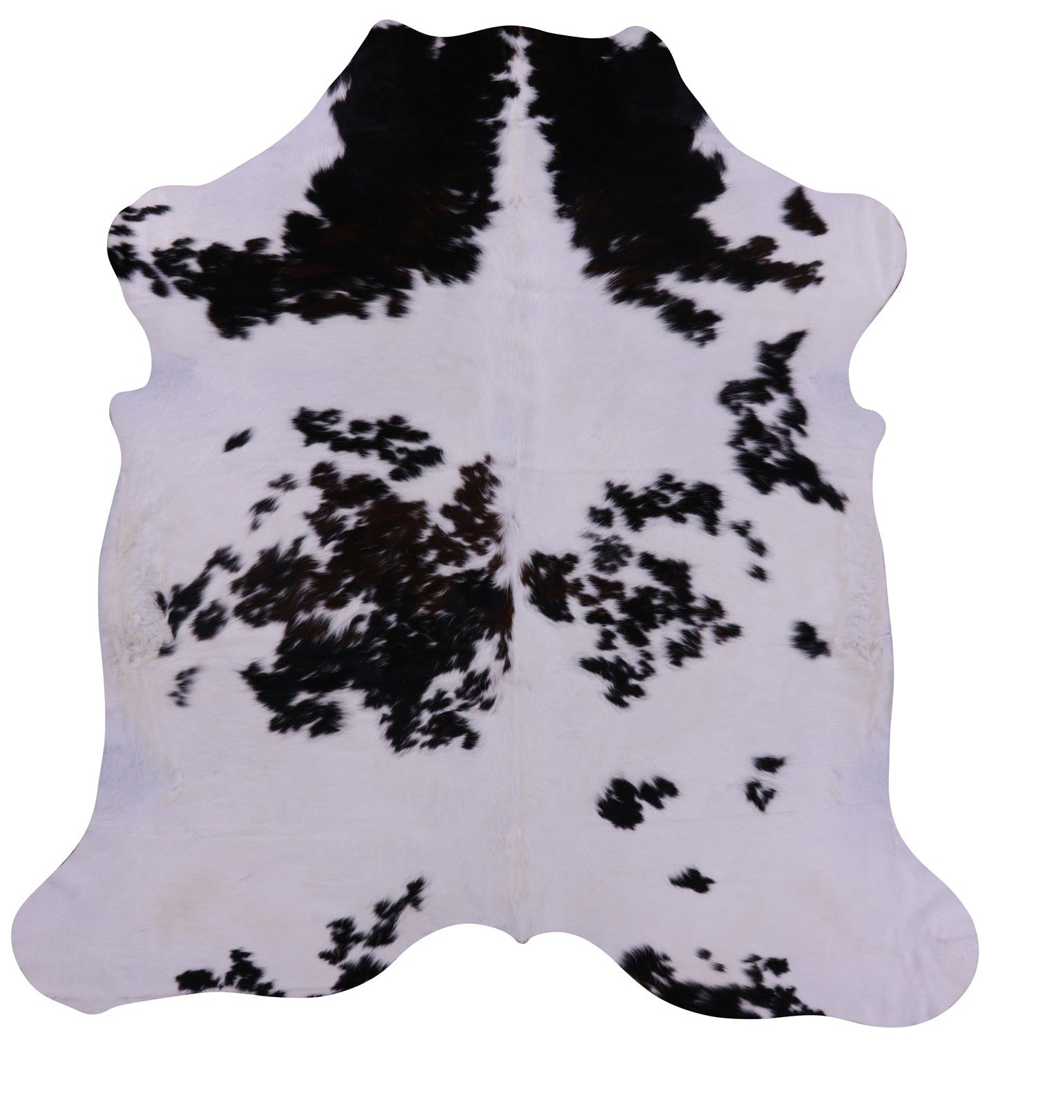 Natural Hair-On Cowhide Rug - 7' 1" X 6' 10" - Golden Nile