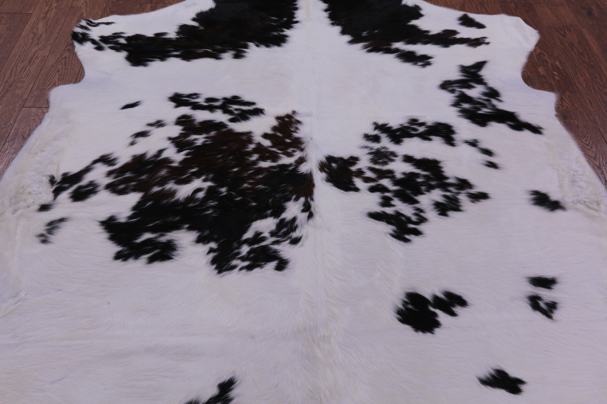 Natural Hair-On Cowhide Rug - 7' 1" X 6' 10" - Golden Nile