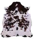 Natural Hair-On Cowhide Rug - 5' 9" X 5' 2" - Golden Nile