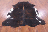 Natural Hair-On Cowhide Rug - 7' 4" X 6' 4" - Golden Nile