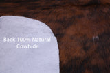 Natural Hair-On Cowhide Rug - 7' 5" X 6' 2" - Golden Nile