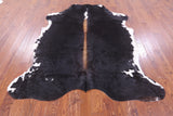 Natural Hair-On Cowhide Rug - 7' 5" X 6' 4" - Golden Nile
