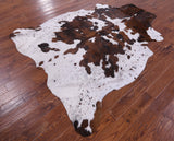 Natural Hair-On Cowhide Rug - 7' 10" X 6' 9" - Golden Nile