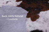 Natural Hair-On Cowhide Rug - 7' 10" X 6' 9" - Golden Nile